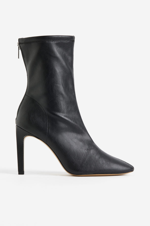H&M Calf-high Sock Boots Black