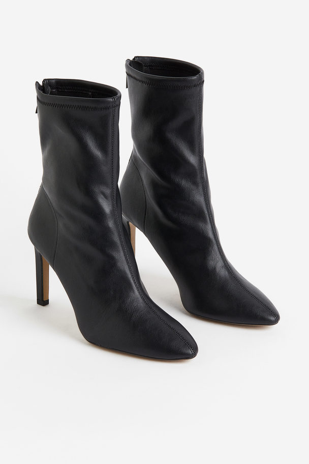 H&M Calf-high Sock Boots Black
