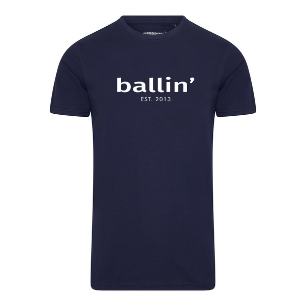 Ballin Est. 2013 Ballin Est. 2013 Tapered Fit Shirt Blauw