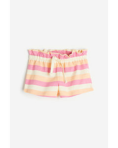 Terry Shorts Pink/striped