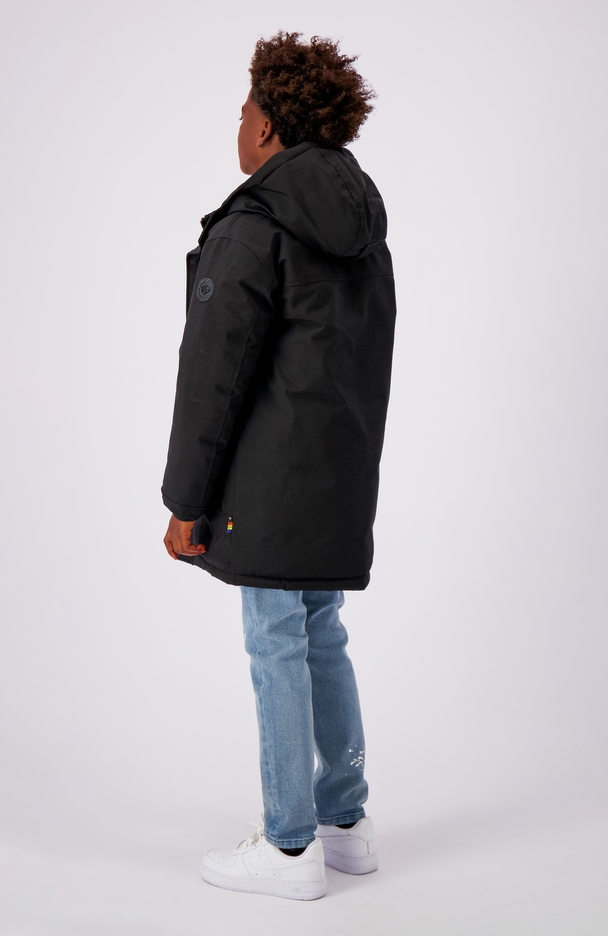 Black Bananas Jr Parka Jacket Zwart