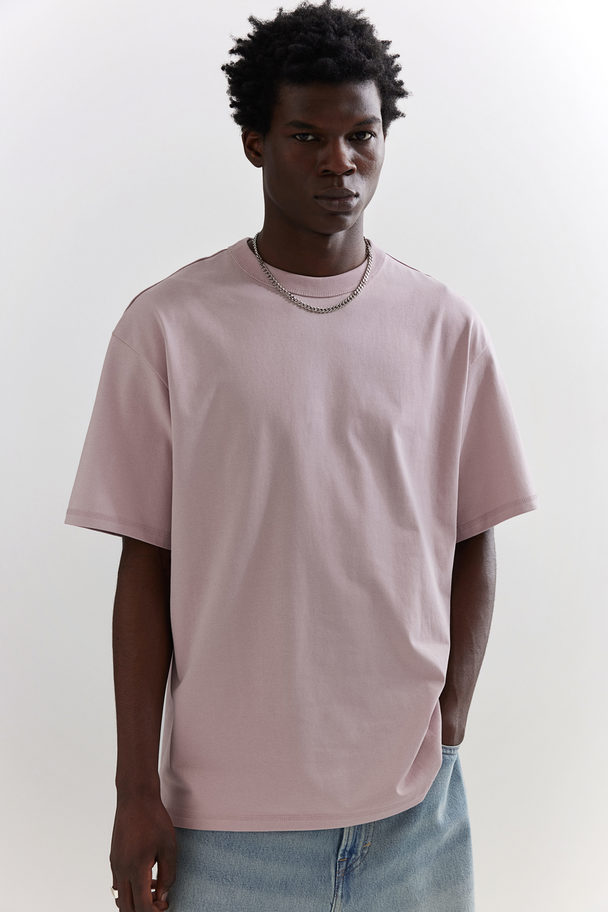 H&M T-shirt Van Coolmax® - Loose Fit Roze