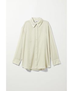 Faustine Velvet Shirt Off-white