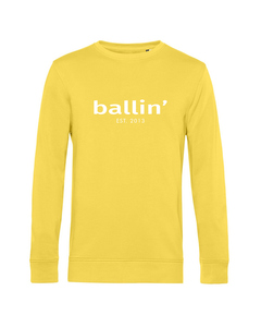 Ballin Est. 2013 Basic Sweater Geel