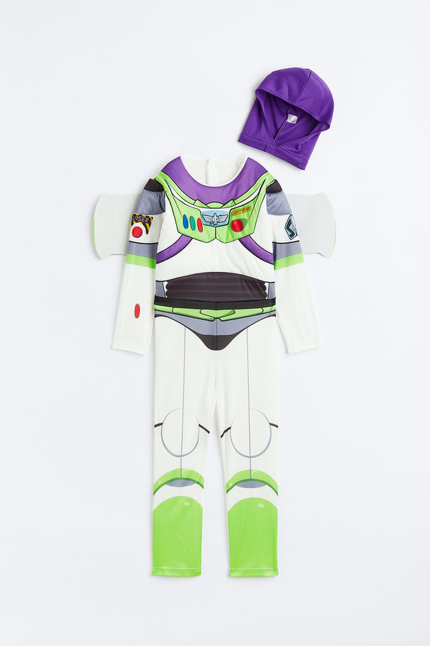 H&M Printed Fancy Dress Costume White/toy Story