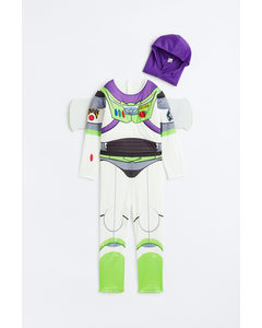 Printed Fancy Dress Costume White/toy Story