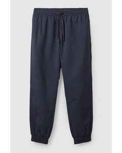 Relaxed-fit Drawstring Joggers Navy