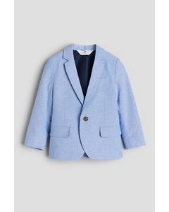 Single-breasted Jacket Blue
