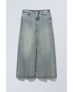 Anaheim Long Denim Skirt Betsad Blå