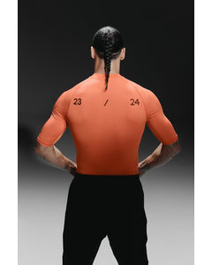 Drymove™ Træningstrøje Muscle Fit Orange