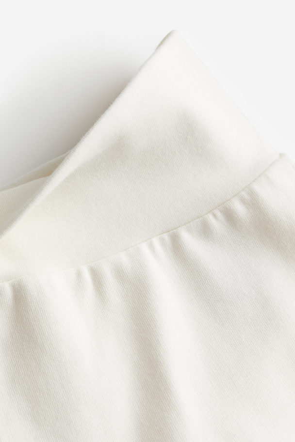 H&M 2-piece Cotton Set Natural White/bear