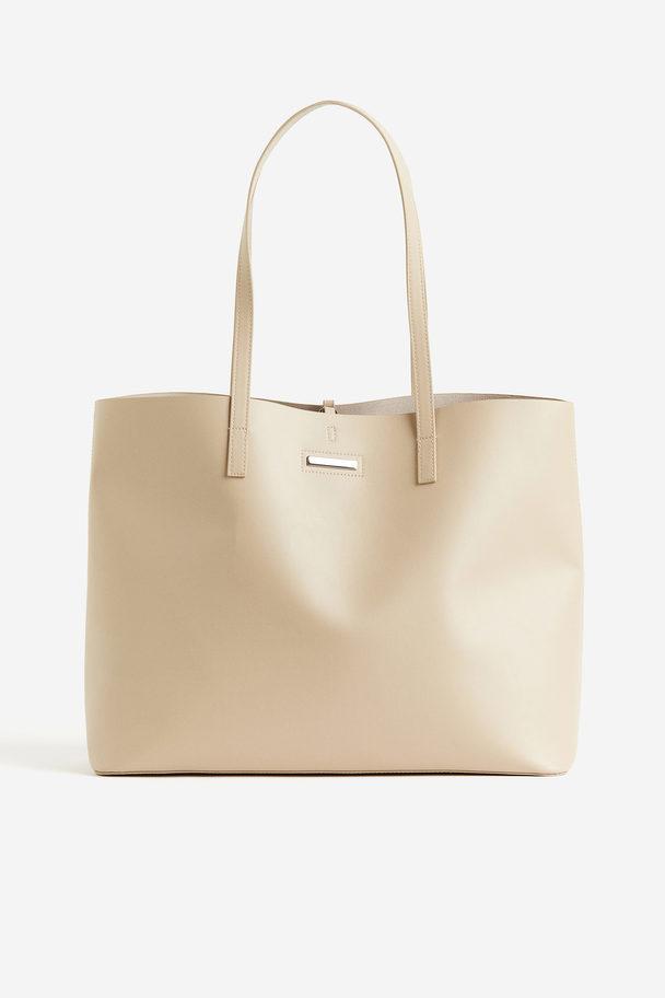 H&M Shopper Beige