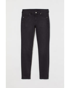 Low Ankle Jeggings Zwart/washed Out
