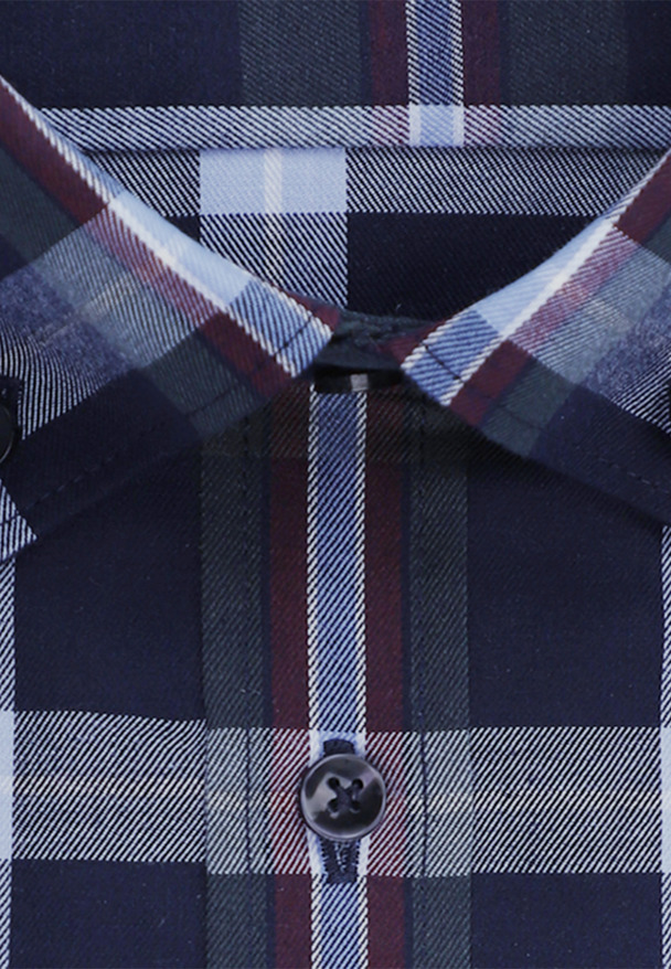 Seidensticker Flannel Shirt X-slim