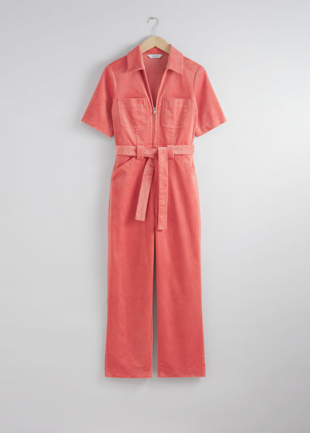 & Other Stories Jumpsuit I Manchester Korall