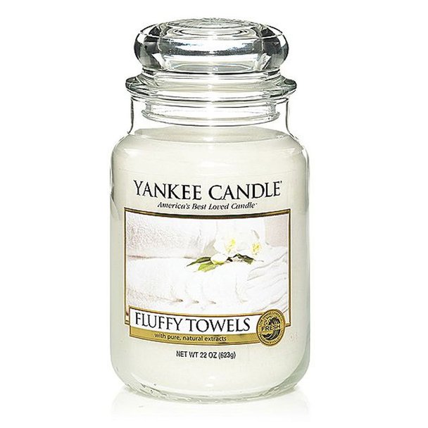 Yankee Candle Yankee Candle Classic Large Jar Fluffy Towels Candle 623g