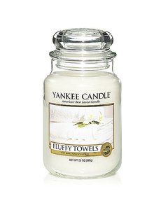 Yankee Candle Classic Large Jar Fluffy Towels Candle 623g