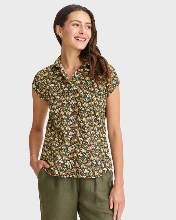 Newhouse Sicily Flower Shirt