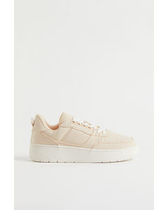 Sneakers I Canvas Lys Beige