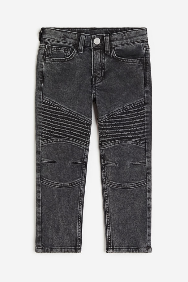 H&M Slim Fit Jeans Dunkelgrau