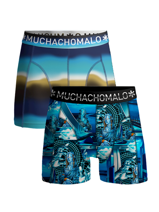 Muchachomalo Muchachomalo Men's Boxer Shorts - 2 Pack - Men's Underpants