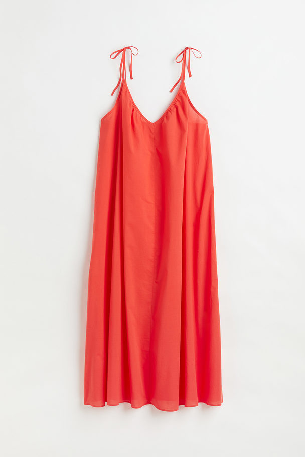 H&M Kleid aus Baumwollvoile in A-Linie