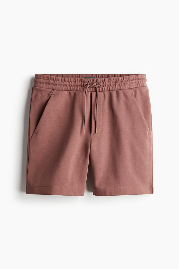 H&M Sweatshorts in Regular Fit Ziegelrot