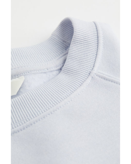 H&M Long Sweatshirt Ice Blue