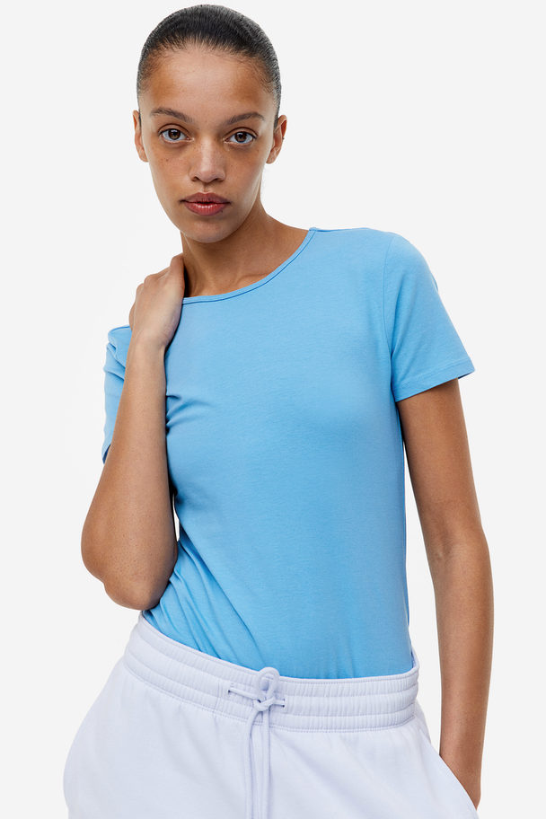 H&M Cotton T-shirt Blue