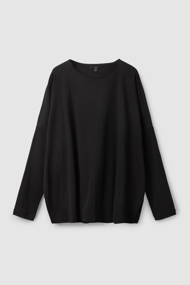 COS Long-sleeved T-shirt Black