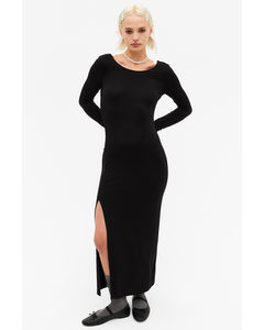 Long Sleeve Bodycon Dress Black