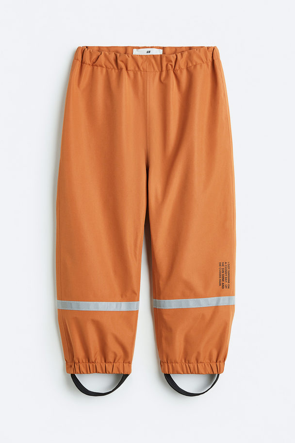 H&M Rain Trousers Terracotta