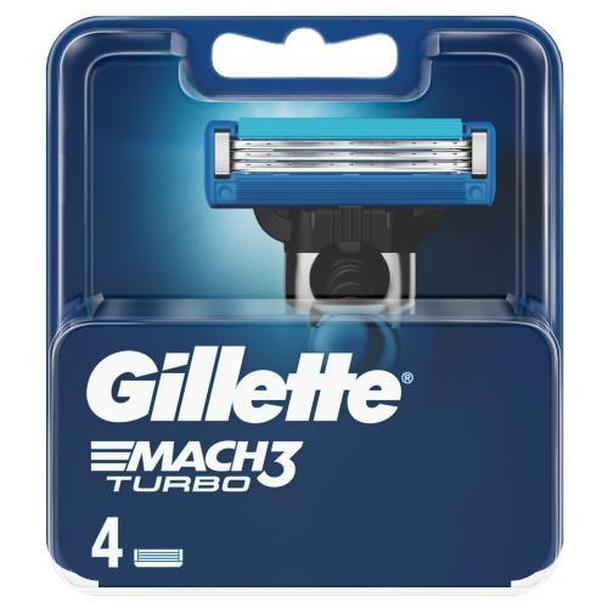 Gillette Gillette Mach3 Turbo 4-pack