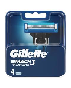 Gillette Mach3 Turbo 4-pack
