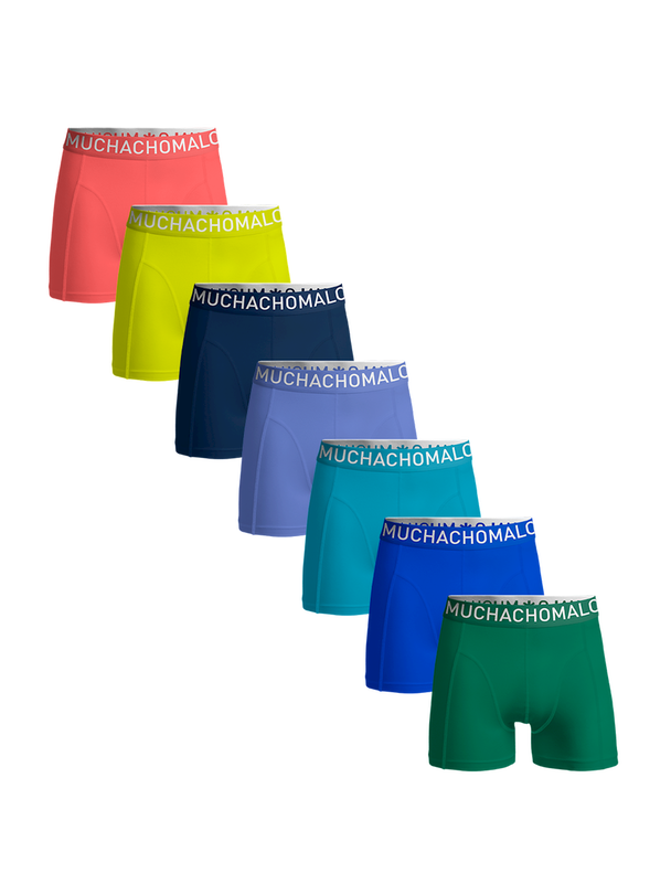 Muchachomalo 7er-Pack Boxershorts Herren - Weicher Bund - perfekte Qualität