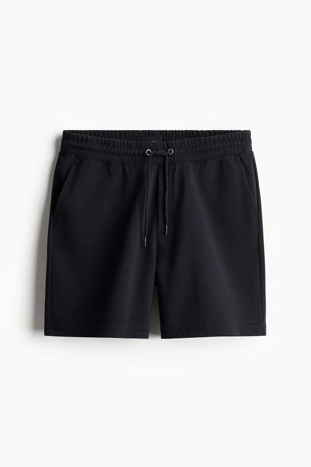 H&M Shorts I Jersey Loose Fit Sort