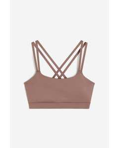 Softmove™ Light Support Sports Bra Dark Beige