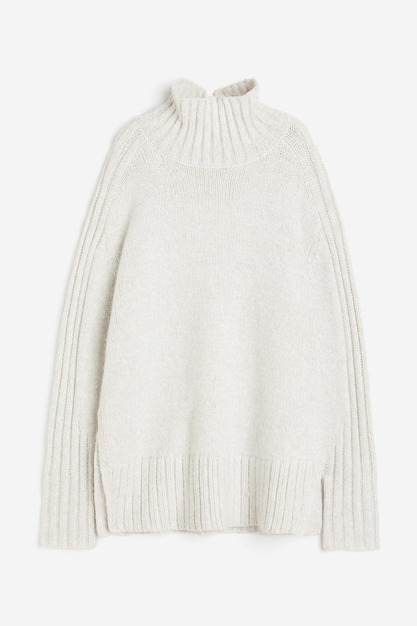 H&M Oversized Coltrui Wit