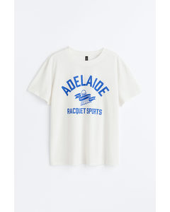 T-shirt Hvid/adelaide