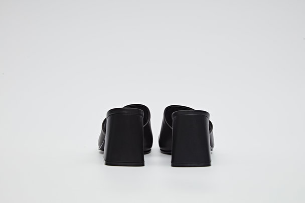 Karl Lagerfeld Volante Monogram Sandals Black