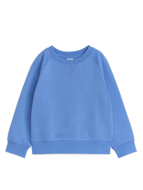 ARKET Sweater Van French Terry Hemelsblauw