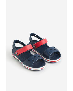 Crocband Sandal Navy/red