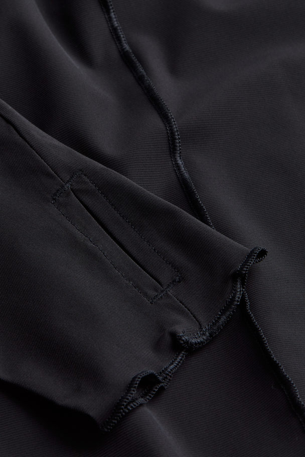 H&M Drymove™ Long-sleeved Sports Top Black