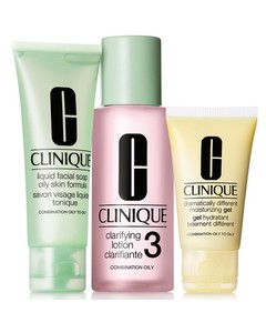 Giftset Clinique 3 Step Skin Care System 3