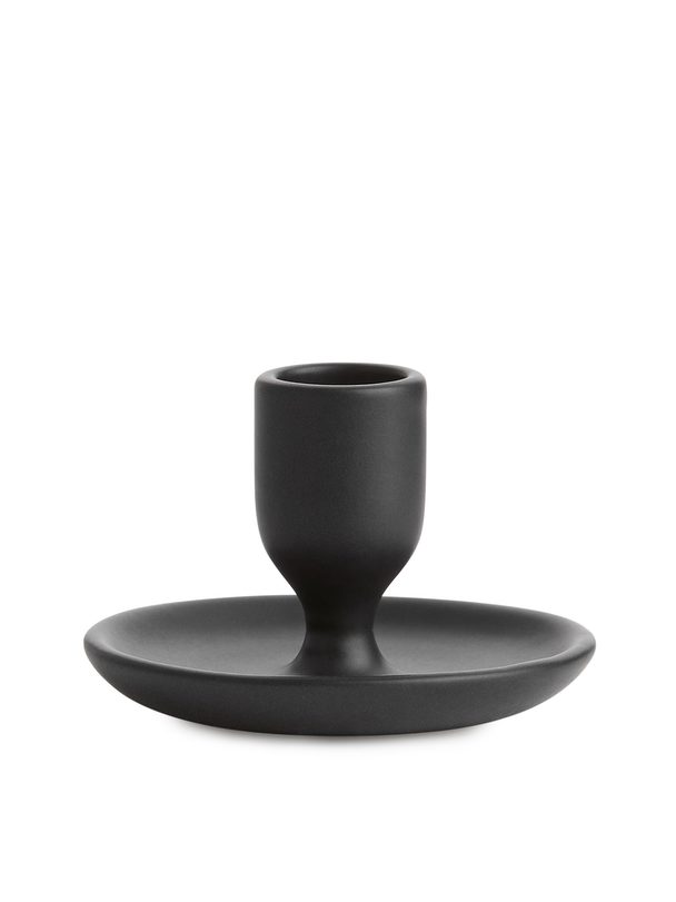 ARKET Candlestick Holder 5 Cm Black