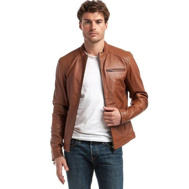 Chyston Leather Jacket Alban