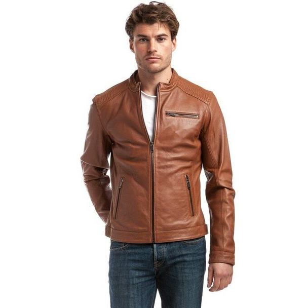 Chyston Leather Jacket Alban