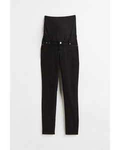 MAMA Skinny Jeans Schwarz