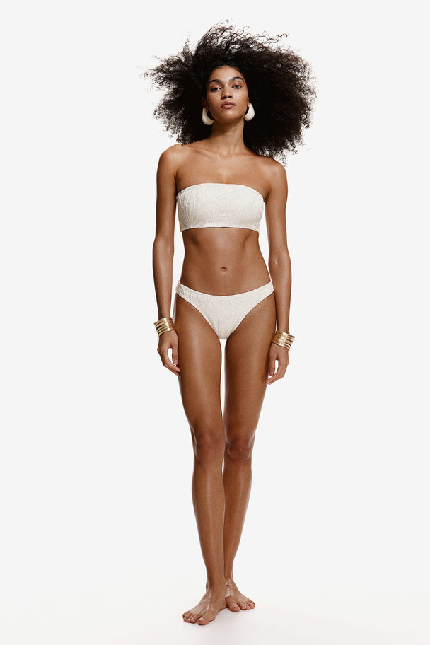 H&M High-leg Bikini Bottoms White