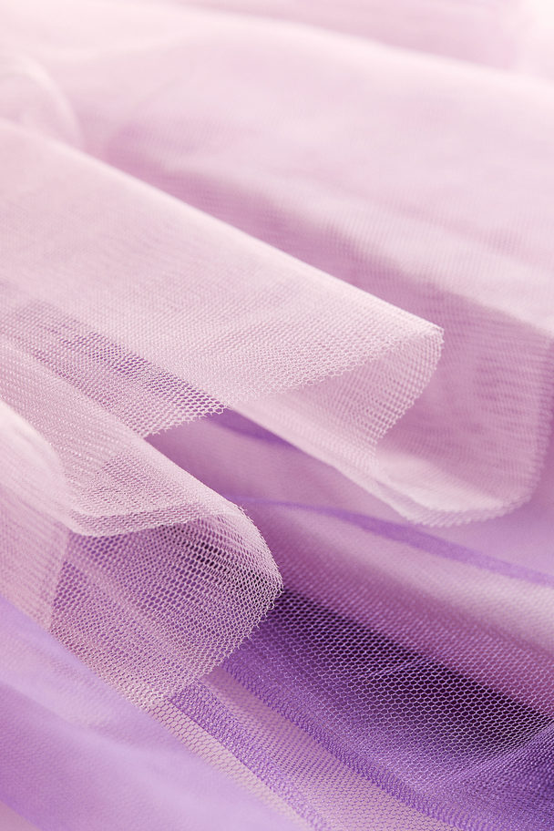 H&M Tulle-skirt Dress Light Pink/frozen
